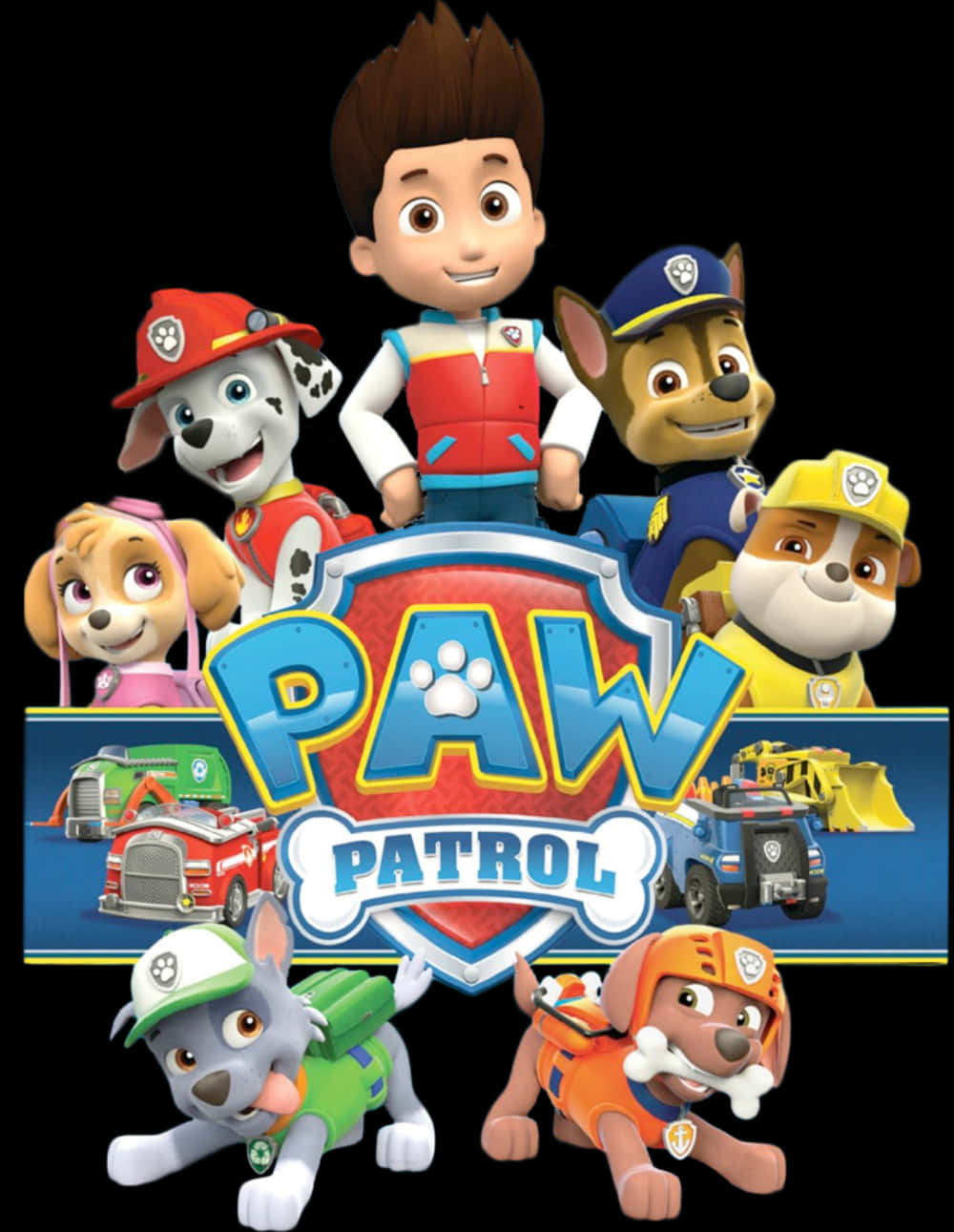 Paw Patrol Team Portrait