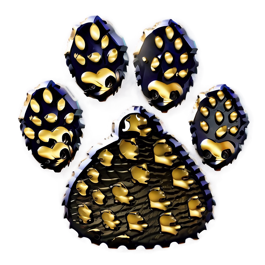 Paw Print Border Png Sas40