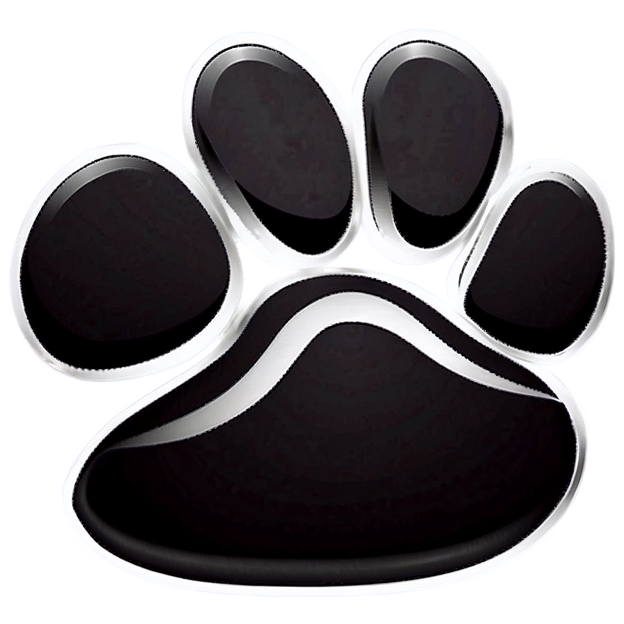 Paw Print Silhouette Png 06242024