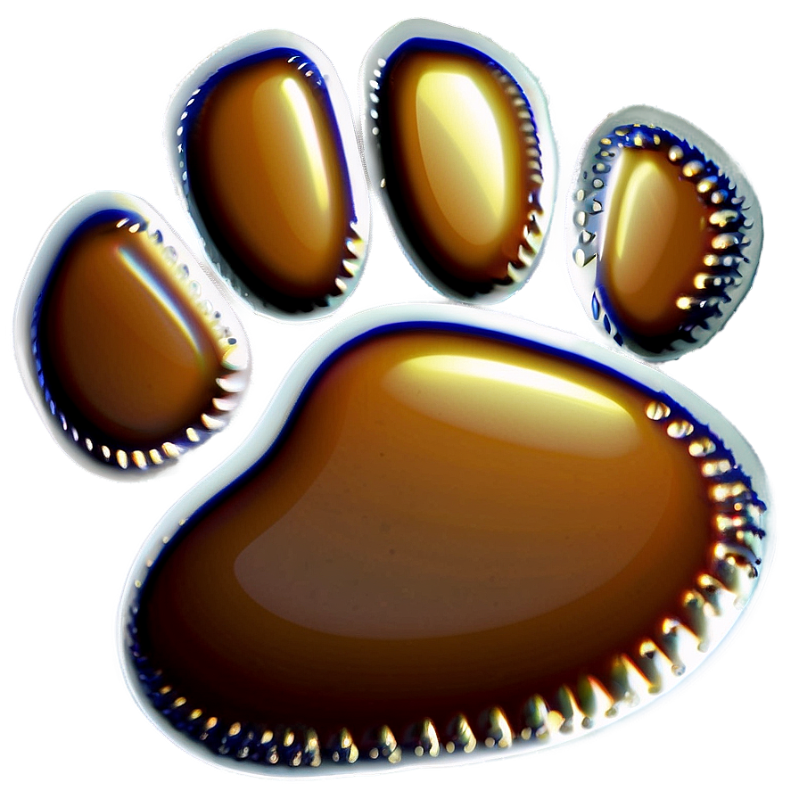 Paw Print Silhouette Png 14