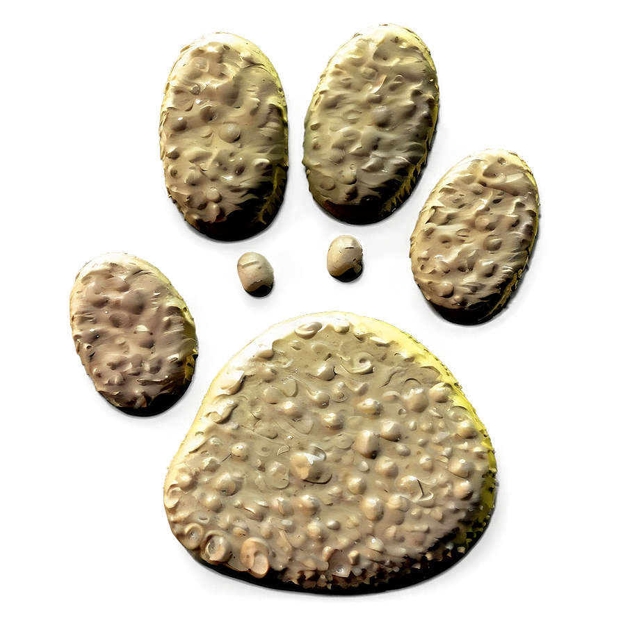 Paws In Mud Texture Png 06242024