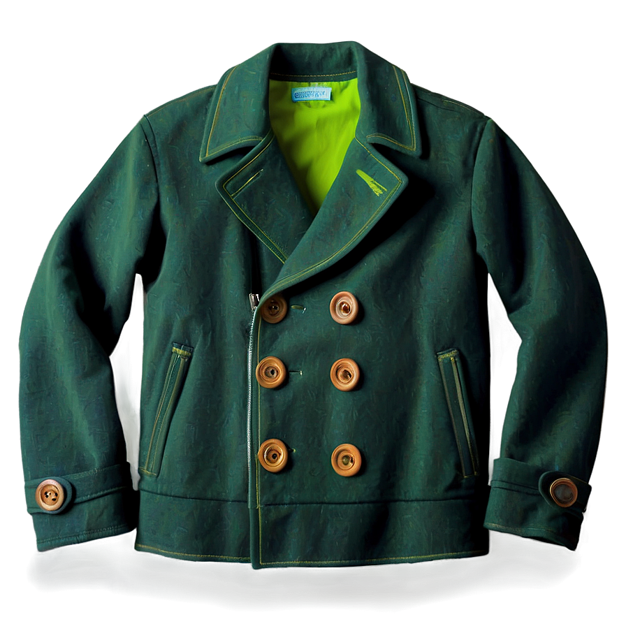 Pea Jacket Png Erj