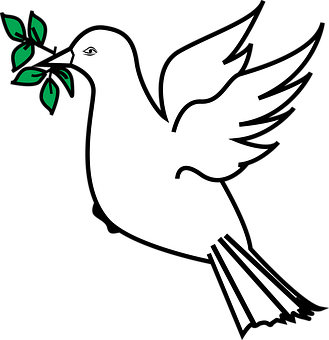 Peace Dove Vector Illustration