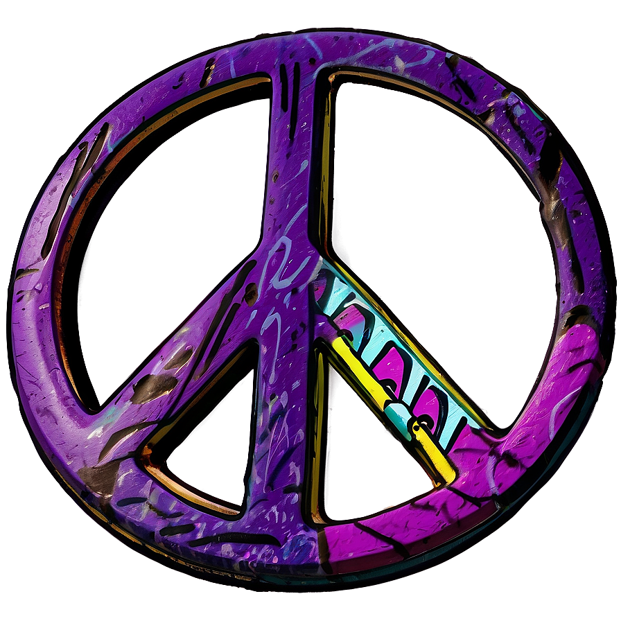 Peace Sign In Graffiti Wall Png Off