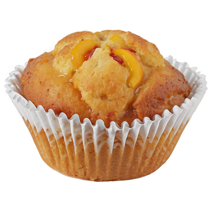 Peach Cobbler Muffin Png 06262024