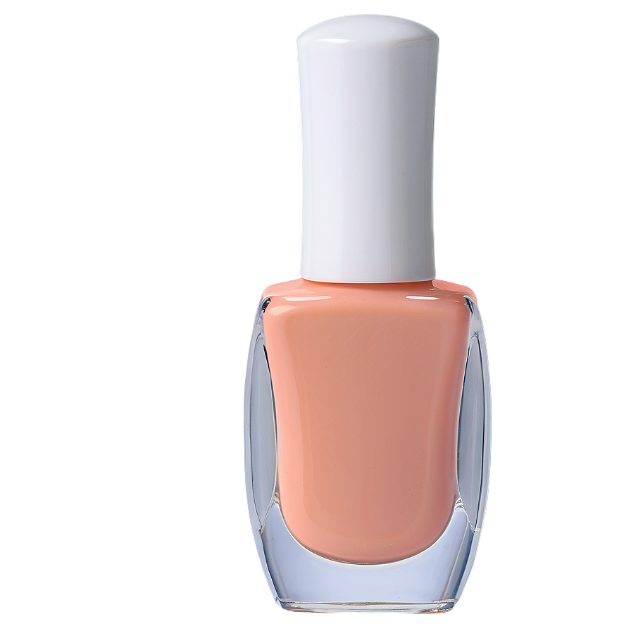 Peach Nail Polish Bottle Png Sce59