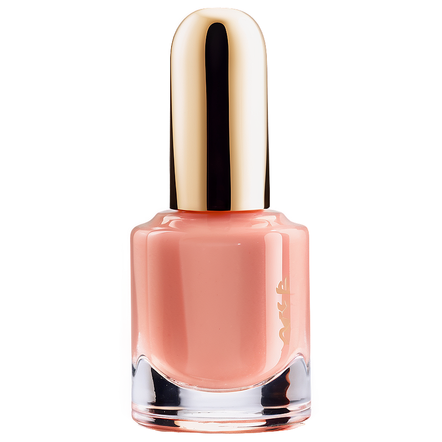 Peach Nail Polish Bottle Png Yrl42