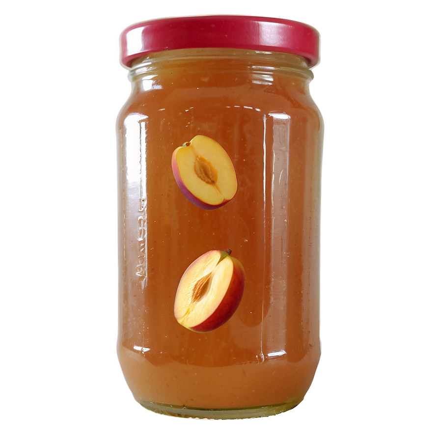 Peach Preserves Jar Png Nyu84