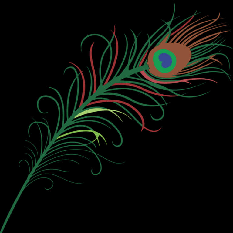 Peacock_ Feather_ Artistic_ Rendering