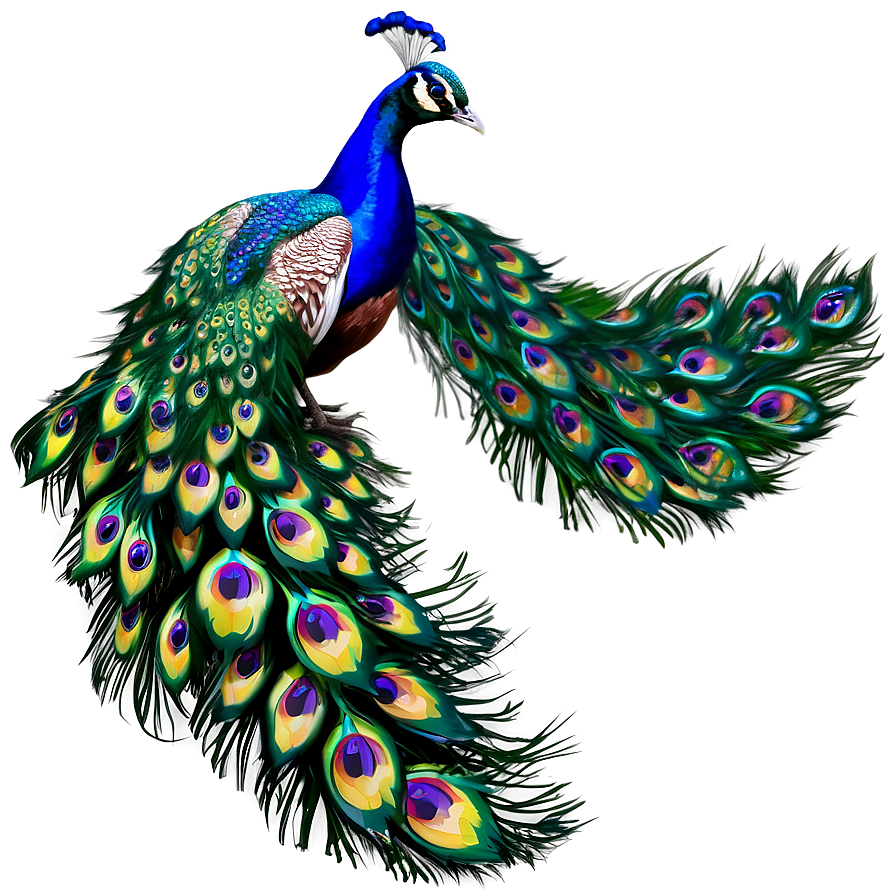 Peacock In Nature Png 06232024