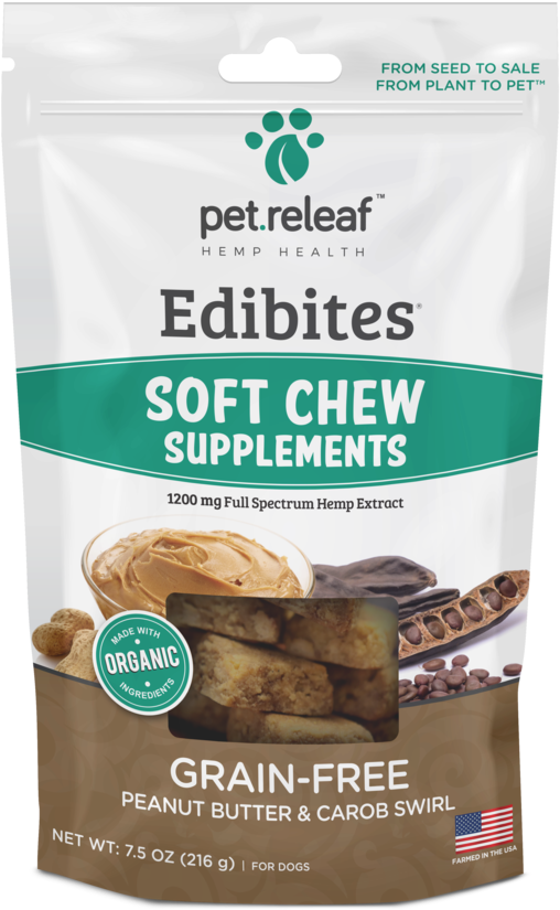 Peanut Butter Carob Dog Treats Package