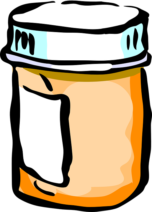 Peanut Butter Jar Cartoon Illustration