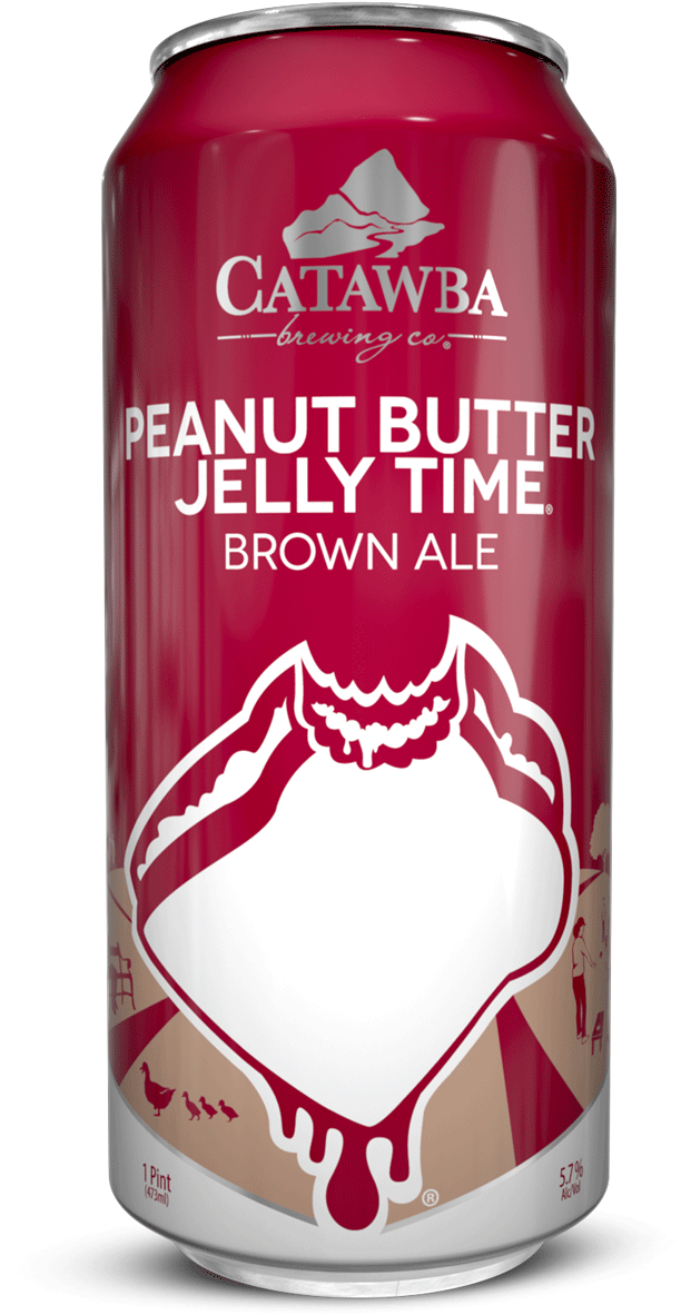 Peanut Butter Jelly Time Brown Ale Can