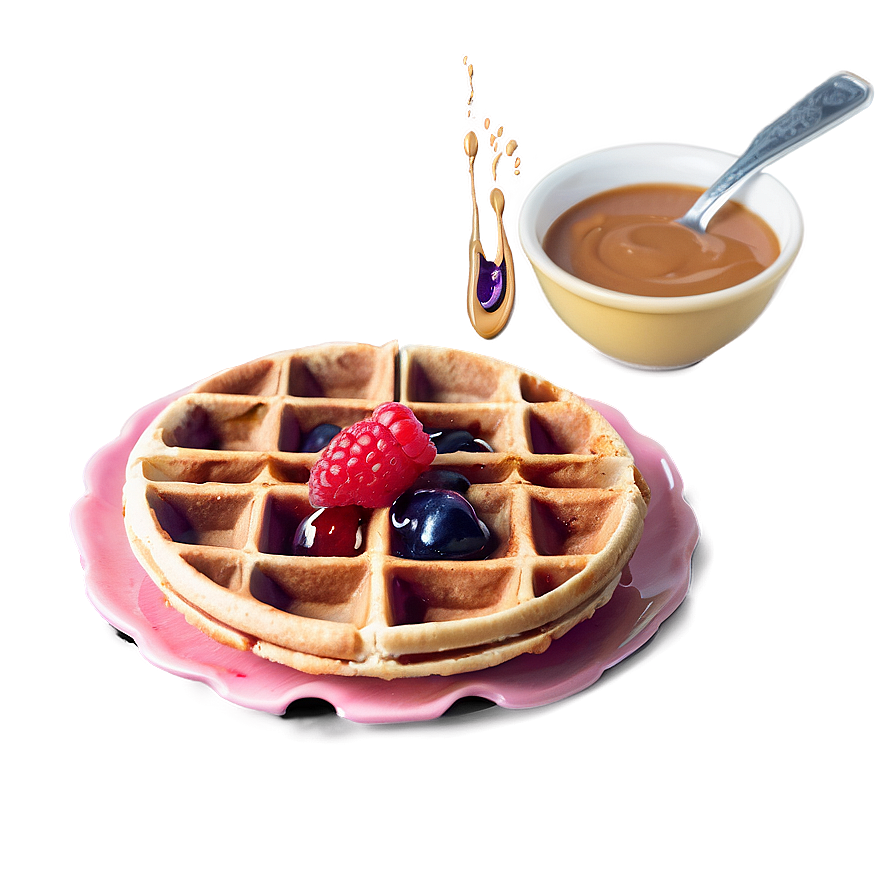 Peanut Butter Jelly Waffles Png Rlx52