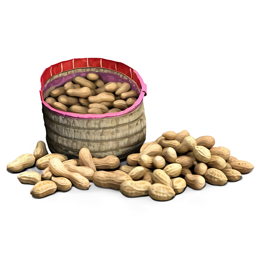 Peanut Harvest Scene Png 80