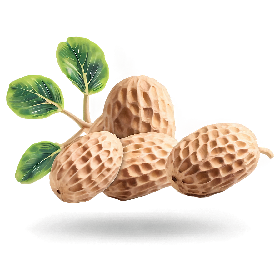 Peanut Plant Illustration Png Qrg15