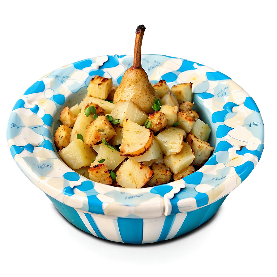 Pear And Brie Stuffing Png Wmh