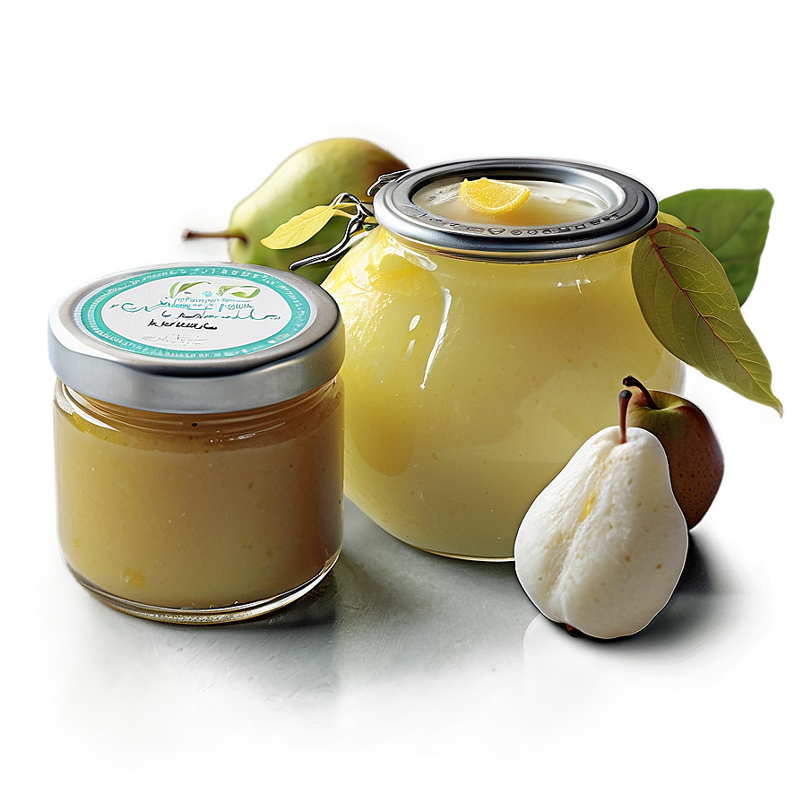 Pear And Vanilla Jam Png Siu6