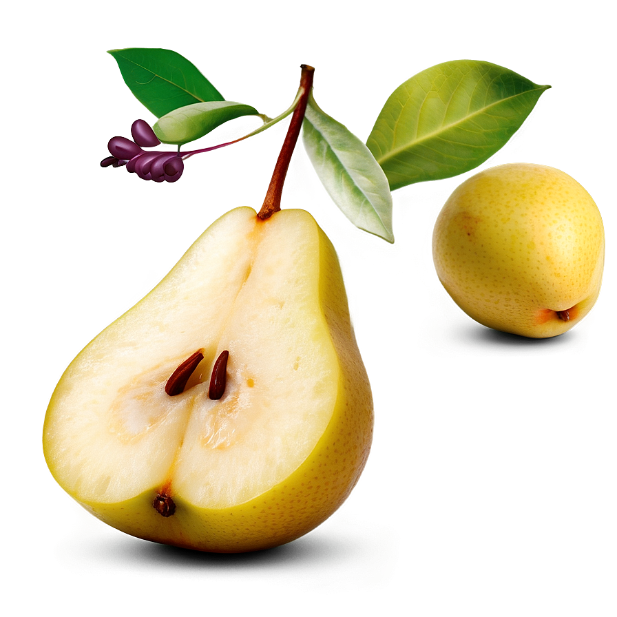 Pear Slice Png Sjx36