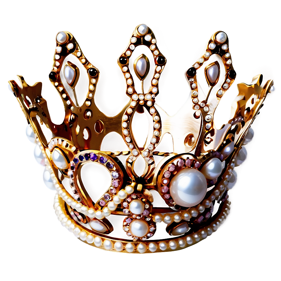 Pearl Crown Png Del18