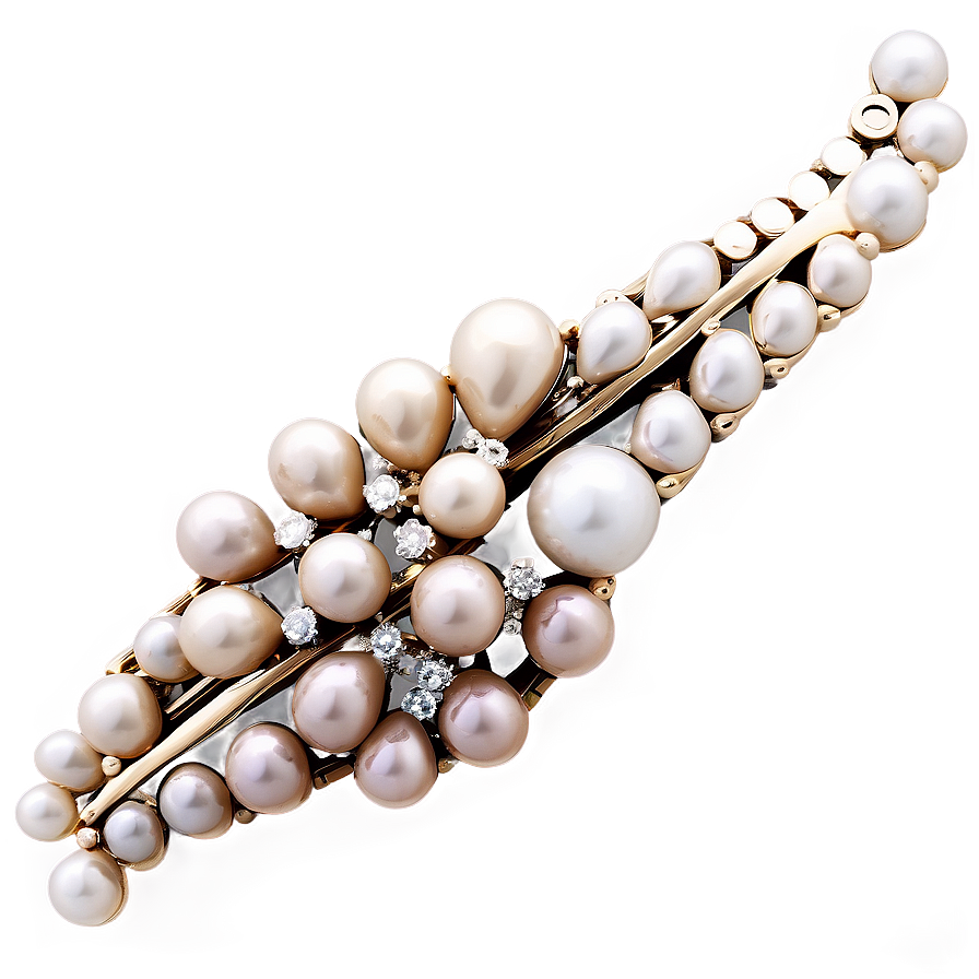 Pearl Hair Clip Png 43