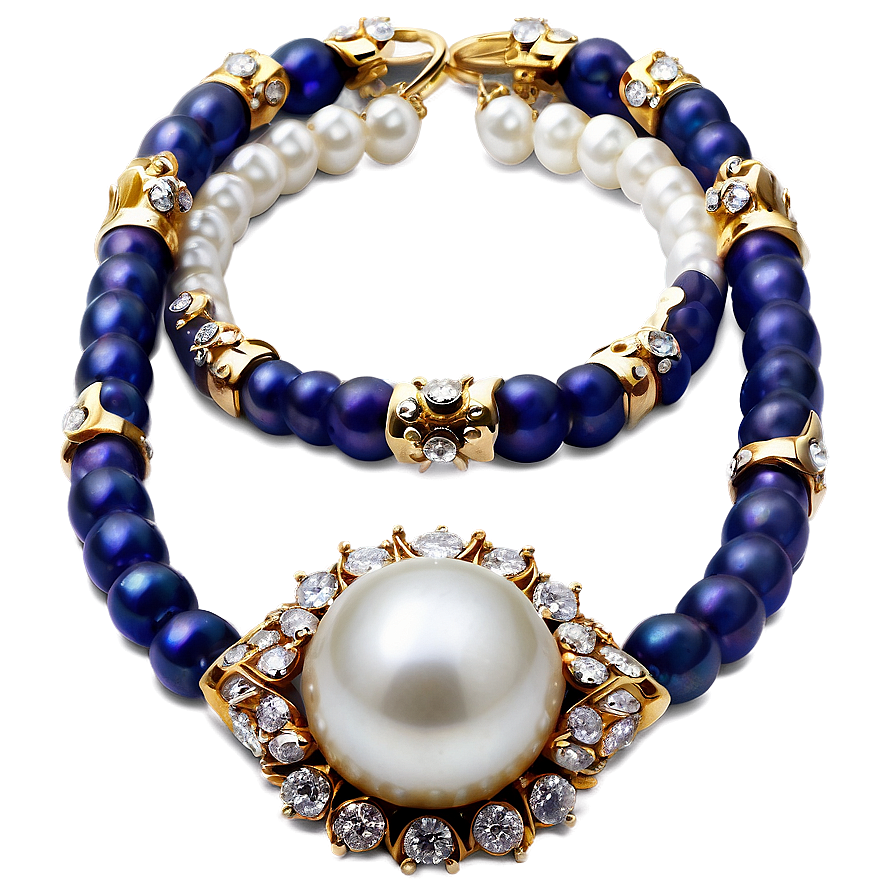 Pearl Jewelry Set Png 11