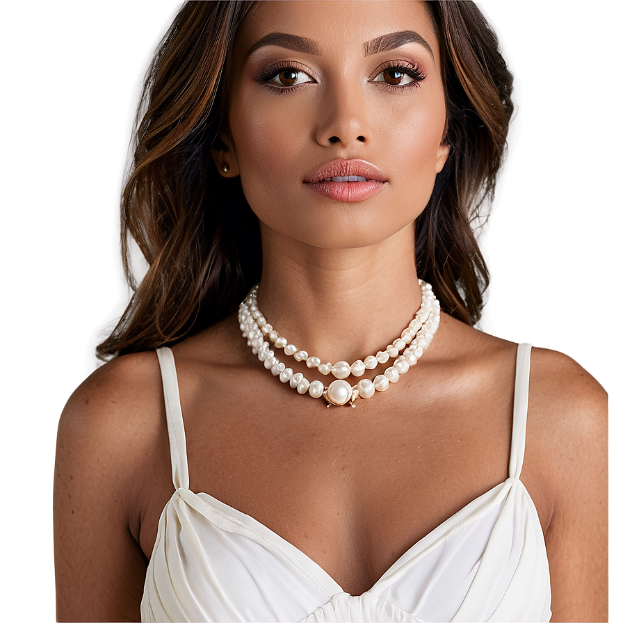 Pearl Jewelry Set Png Hvi13