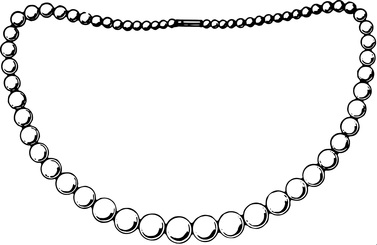 Pearl Necklace Clipart