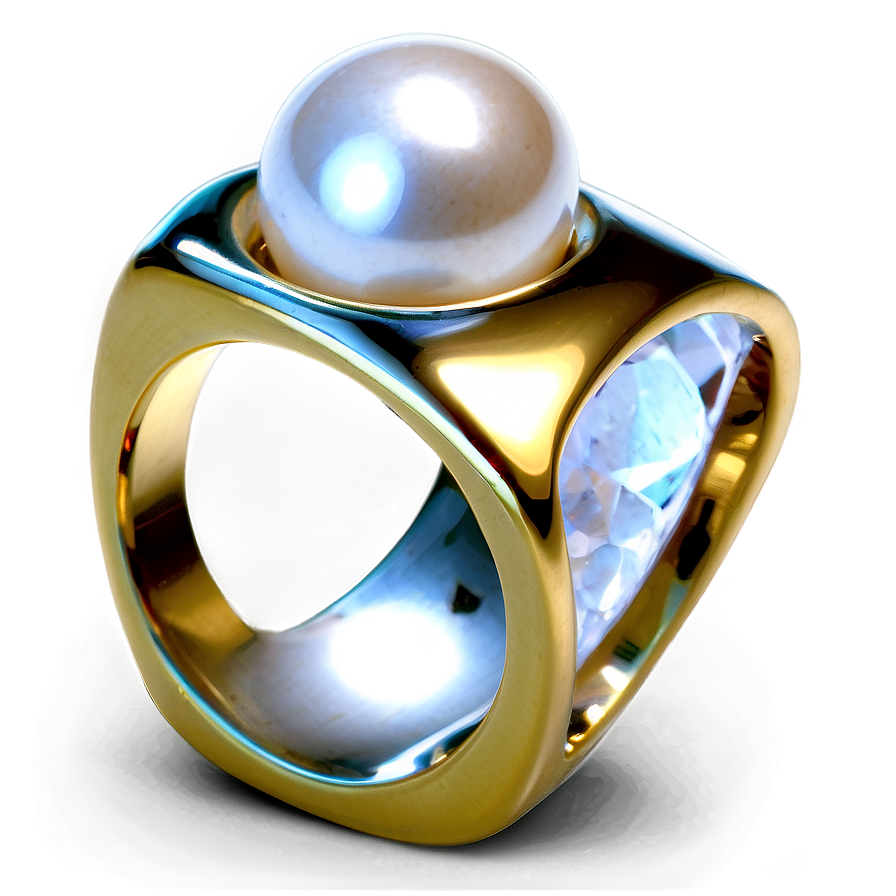 Pearl Ring Png 36