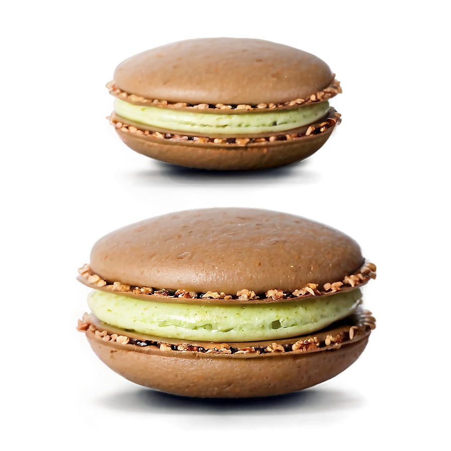 Pecan Macaron Png Crf76