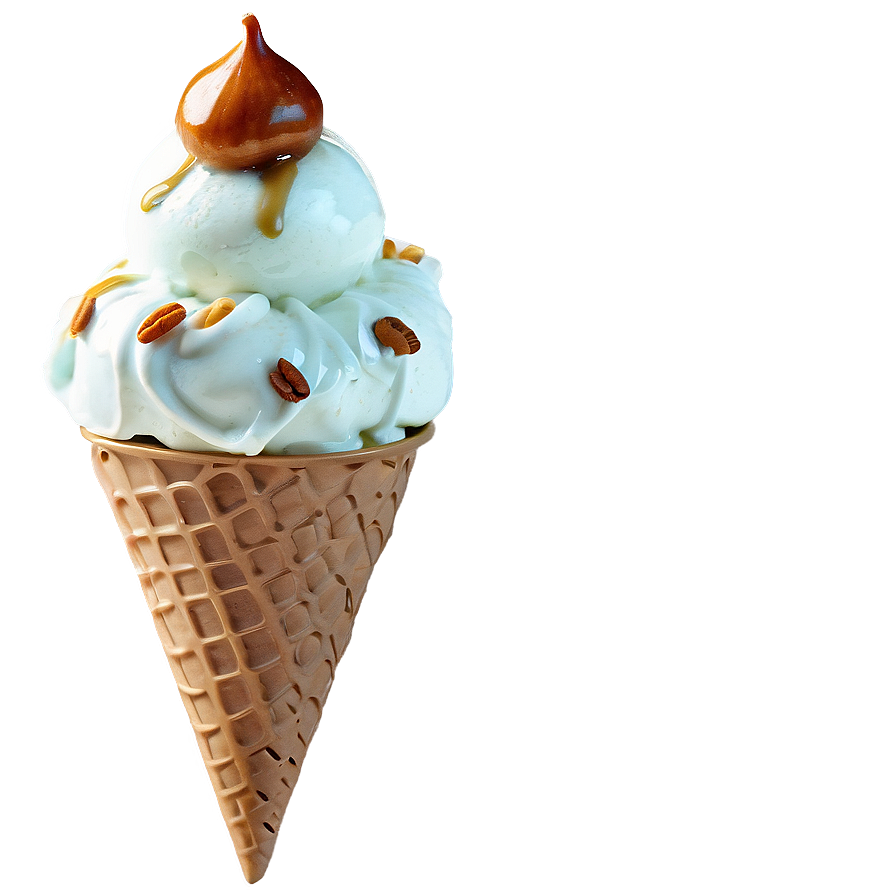 Pecan Praline Ice Cream Sundae Png 80