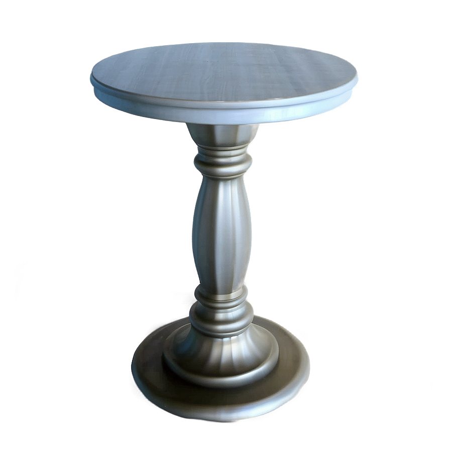 Pedestal Side Table Png 06132024