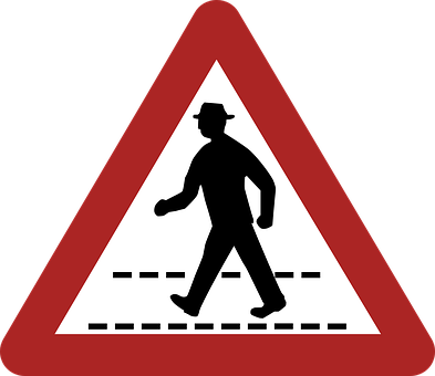 Pedestrian Crossing Sign