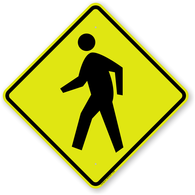 Pedestrian Crossing Sign