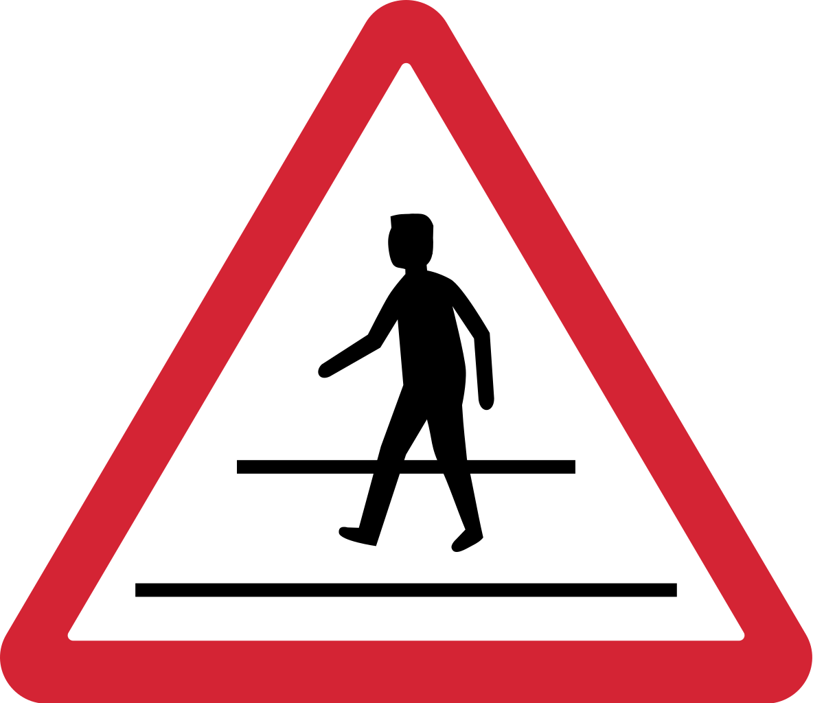 Pedestrian Crossing Sign