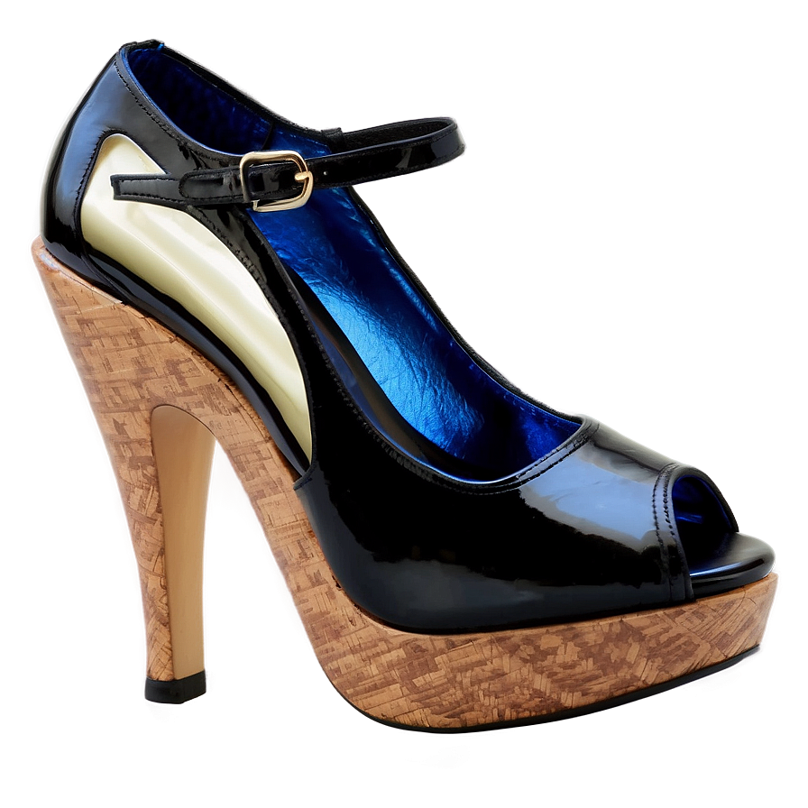 Peep Toe Heel Png 06262024