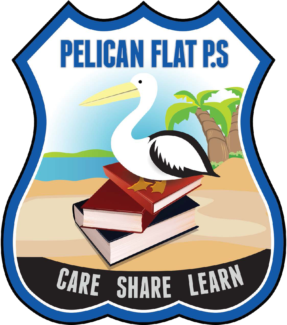 Pelican Flat P S Logo