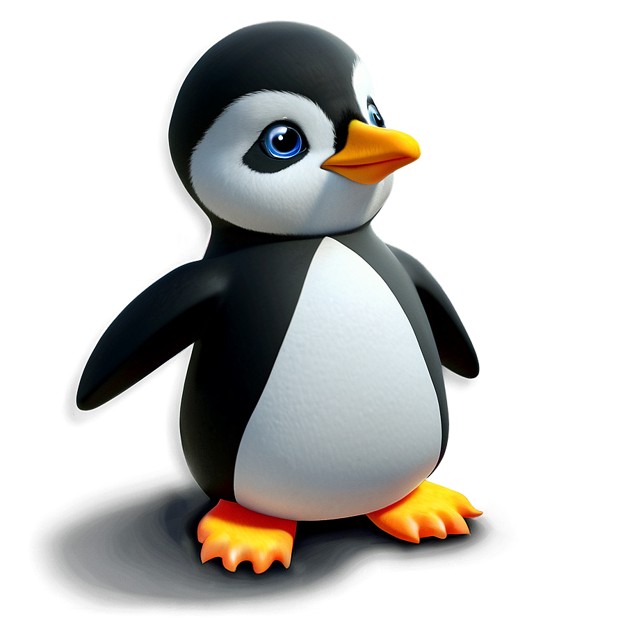 Penguin In Tuxedo Png Sgk40