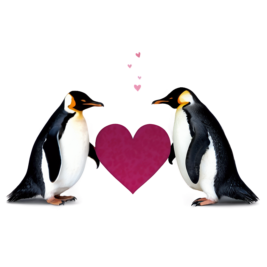 Penguin Love Png Wep12