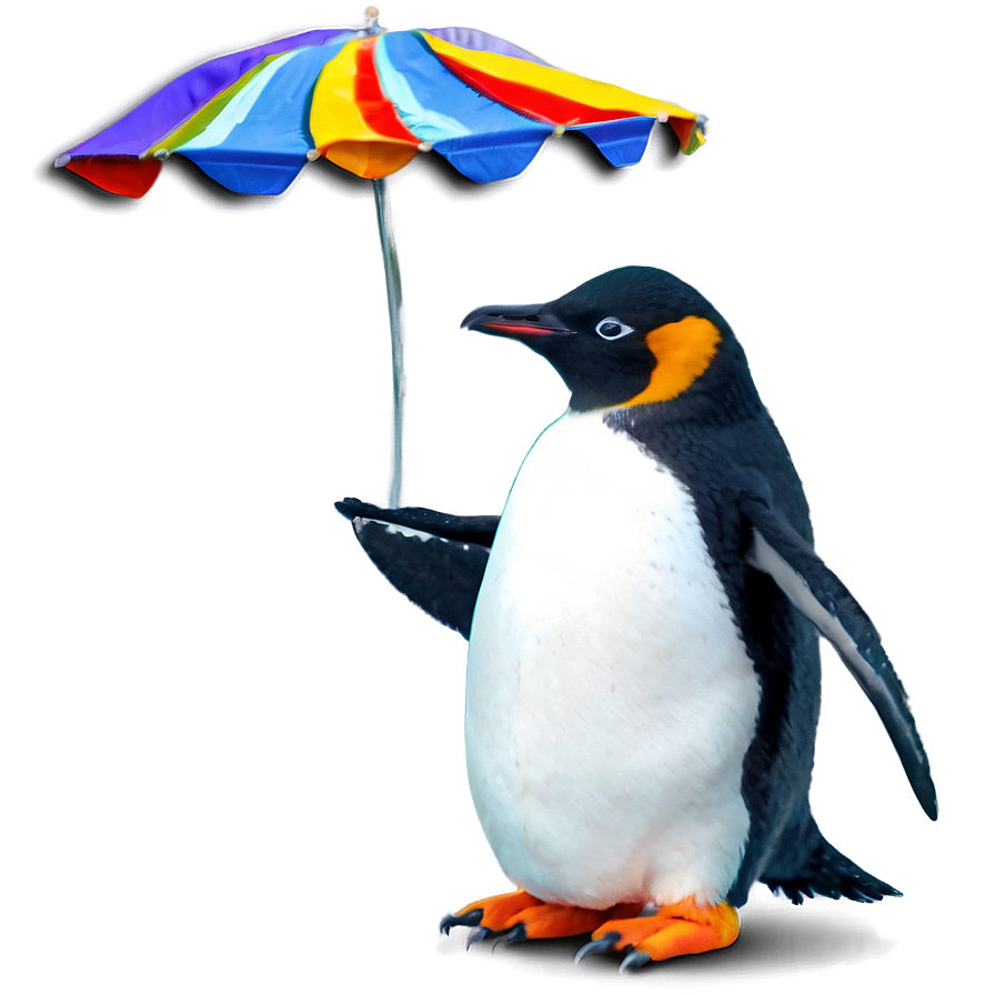 Penguin On Holiday Png 79