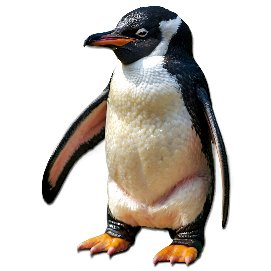 Penguin On Holiday Png Qke37