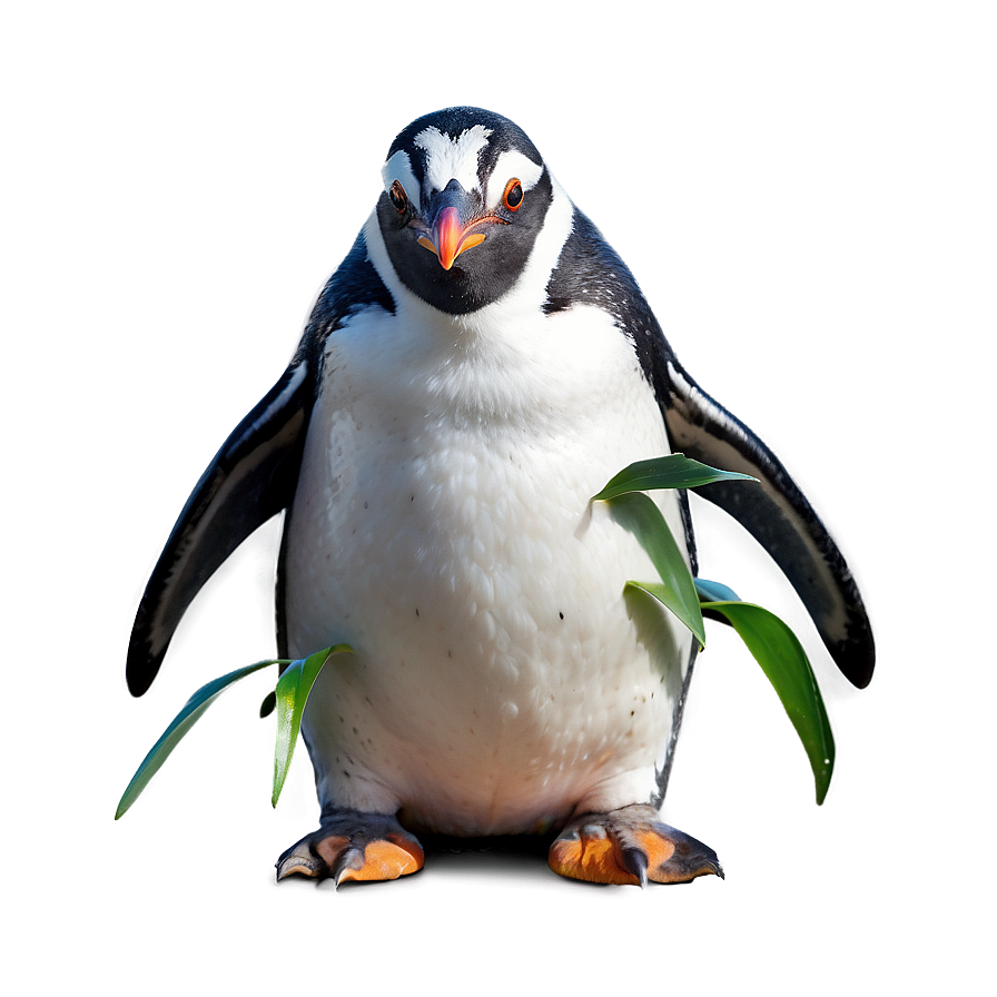 Penguin With Fish Png 14