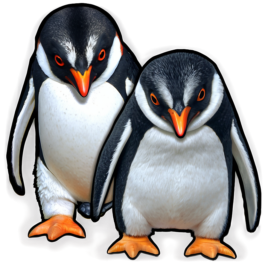 Penguins Drawing Png Yyu19