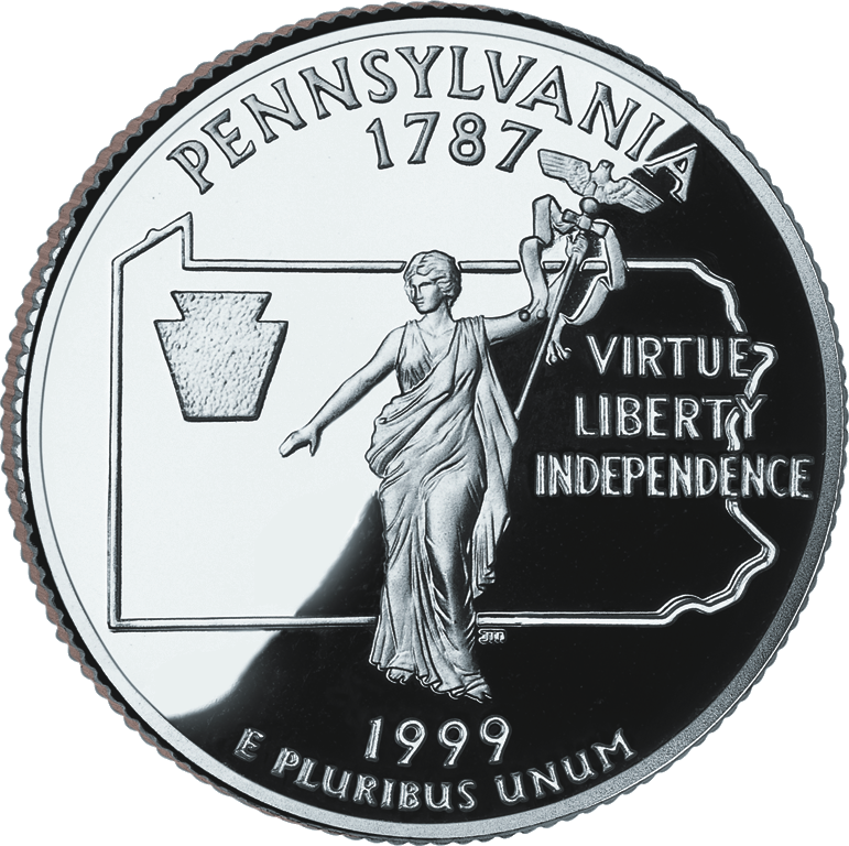 Pennsylvania State Quarter1999