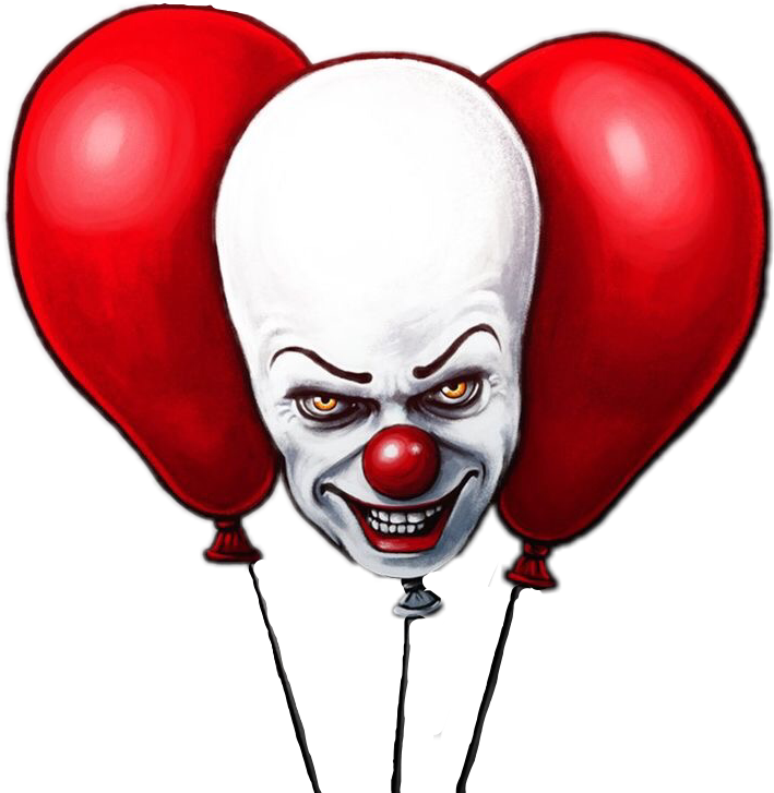 Pennywise Clownwith Balloons