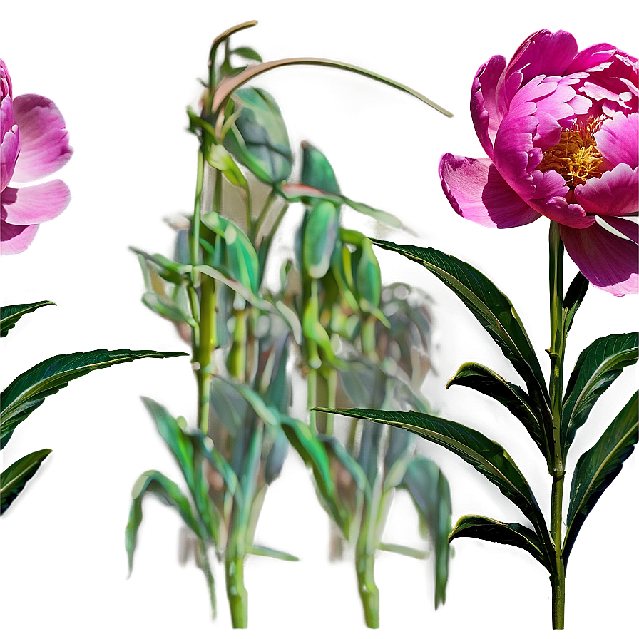 Peony Stem Png 45