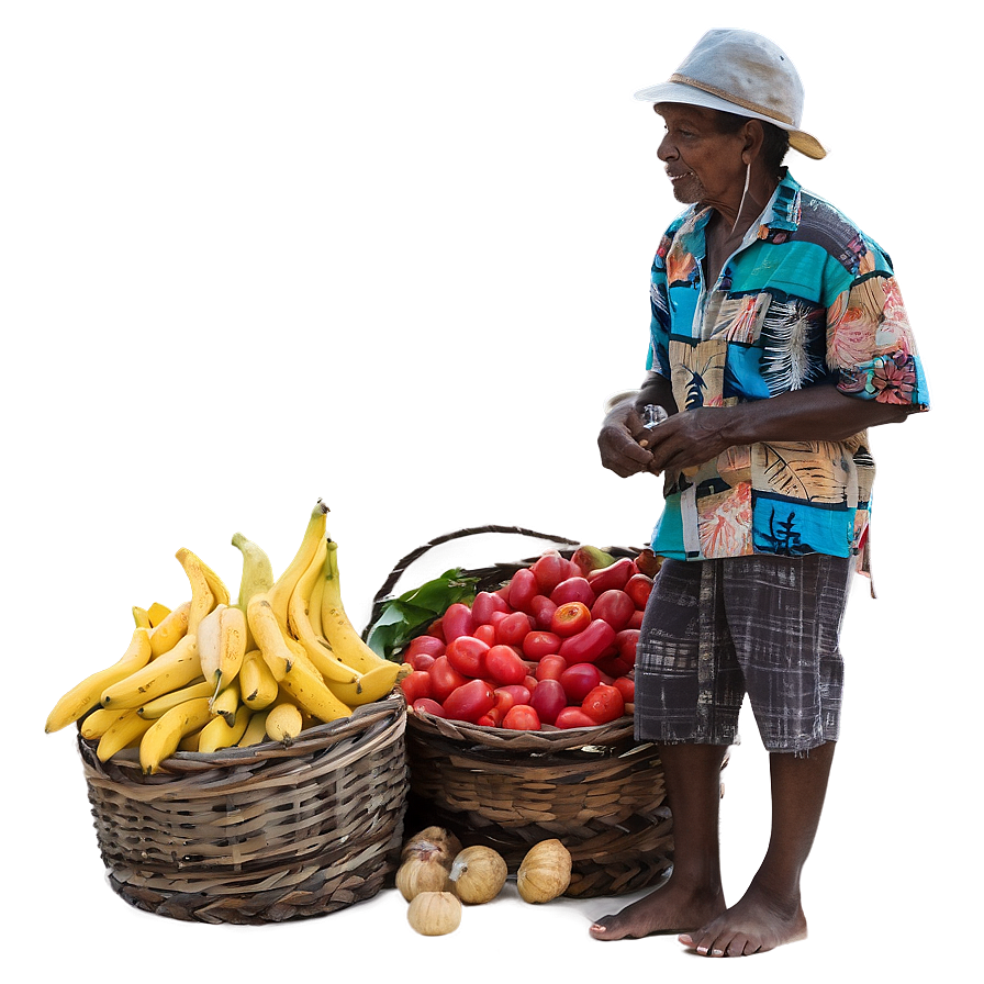 People At The Market Png 78