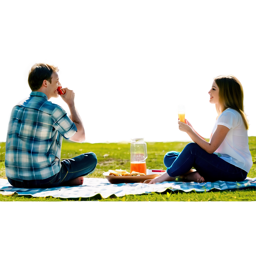 People Sitting At Picnic Png Rbq34