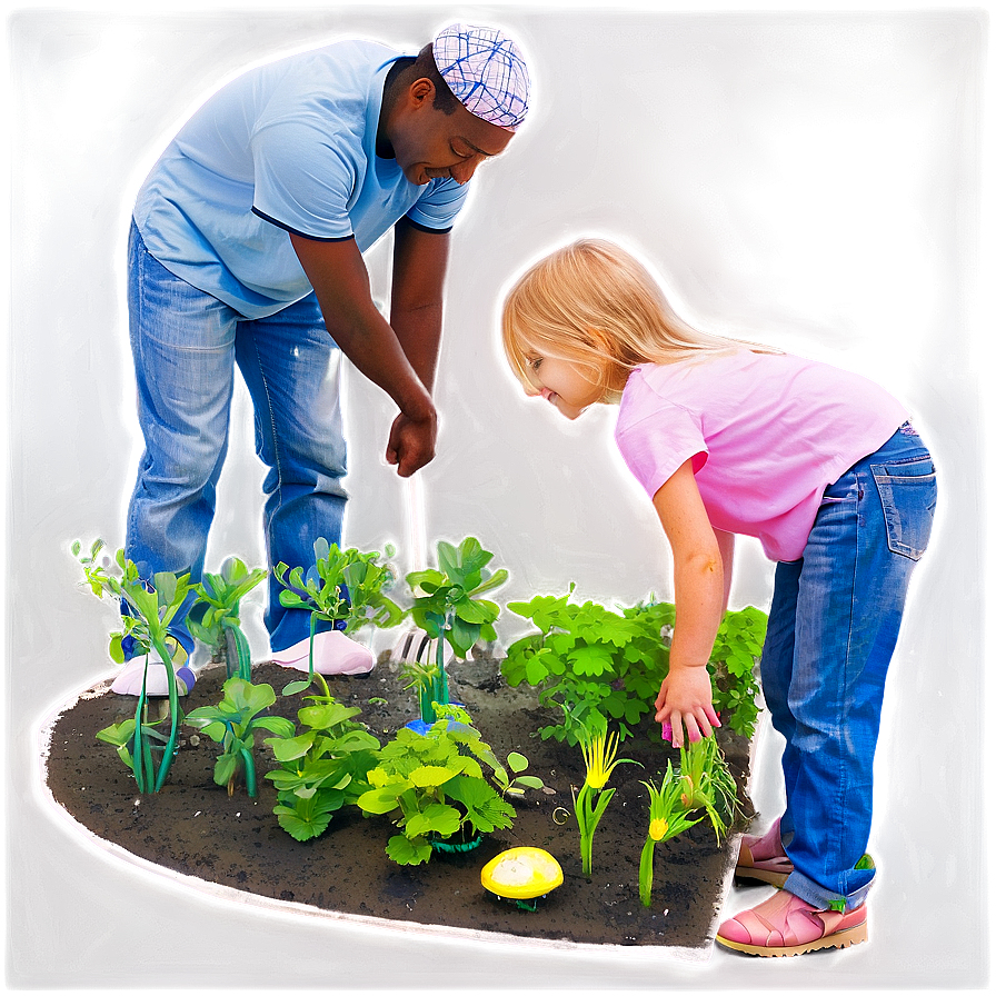 People Standing In Garden Png 42