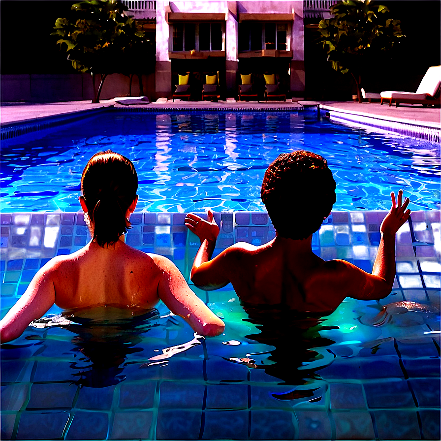 People Swimming In Pool Png 76